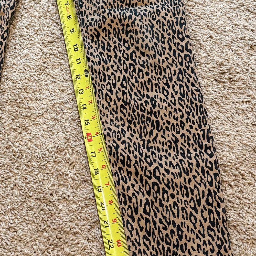 The Limited Women’s Size 8R Cheetah Leopard Animal Print Mid Rise Skinny - Picture 4 of 6
